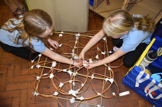 willow lantern making